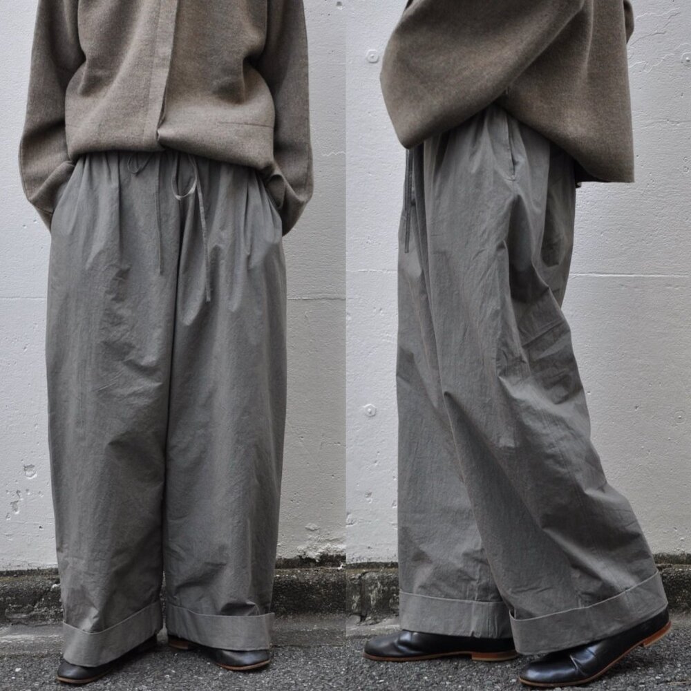 NWT Lauren Manoogian Duvet Pants Wide Leg Trousers Lead size 1